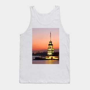 Maiden's Tower İstanbul Turkey Tank Top